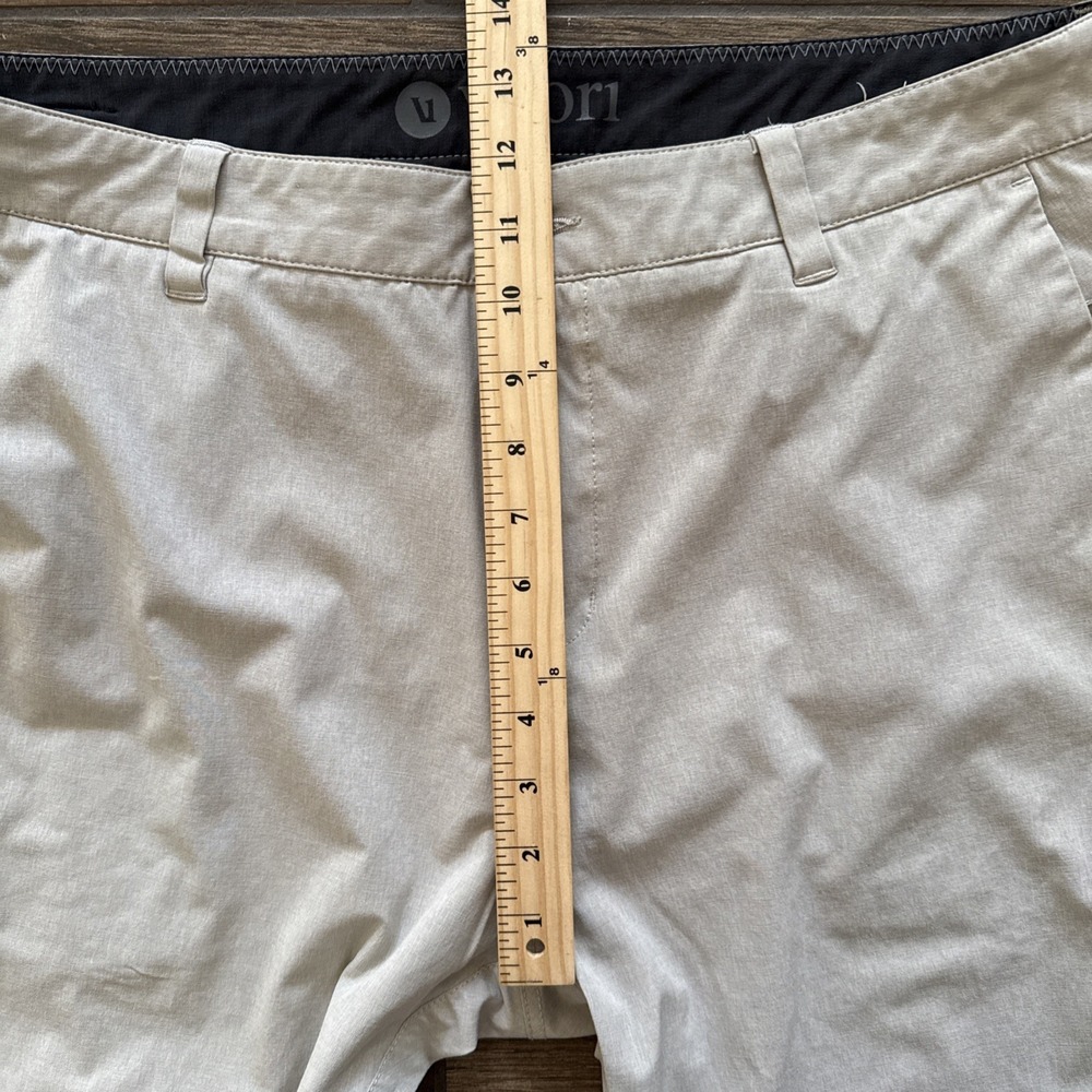 Vuori Men's 36×32 The Rise The Shine Stretch Performance Pants V431 Beige - Picture 5 of 10